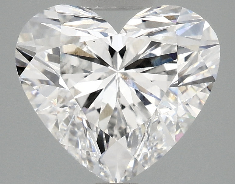 OROLEV Lab Grown Diamond Heart 3.07 Carats - Certification No.715556261