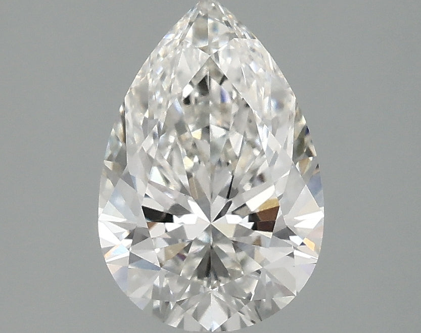 OROLEV Lab Grown Diamond Pear 1.58 Carats - Certification No.786669633