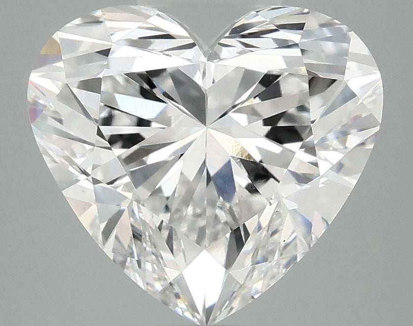 OROLEV Lab Grown Diamond Heart 4.08 Carats - Certification No.717509358