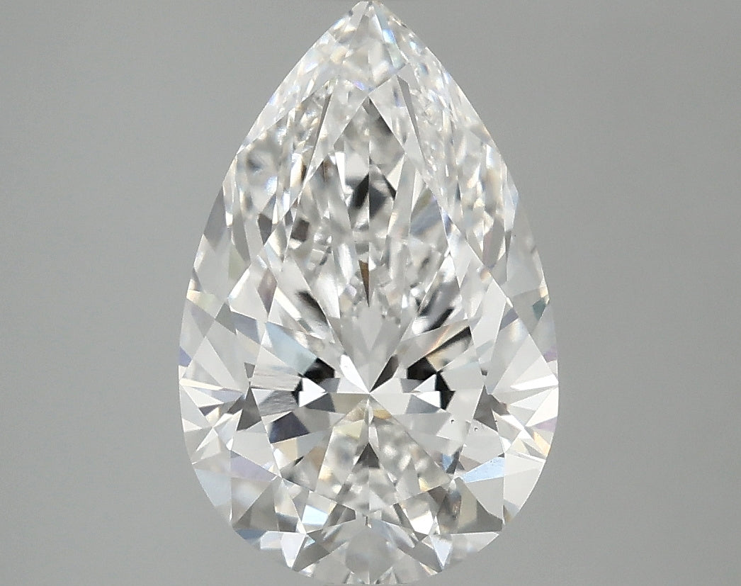 OROLEV Lab Grown Diamond Pear 3.09 Carats - Certification No.726572286