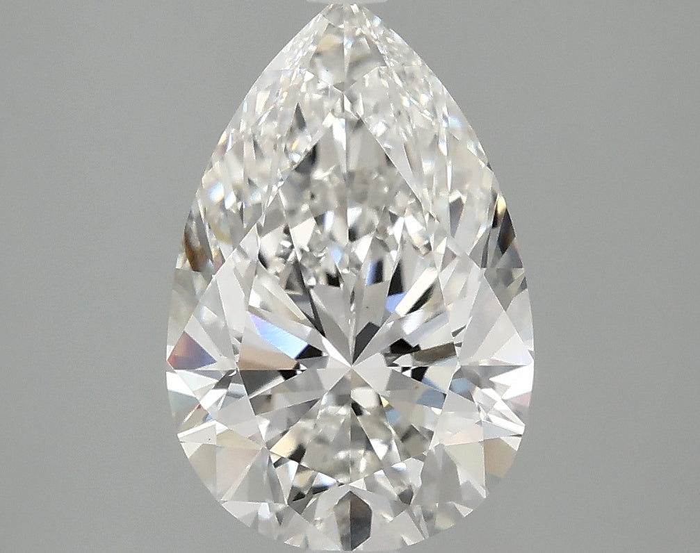 OROLEV Lab Grown Diamond Pear 2.53 Carats - Certification No.770636160