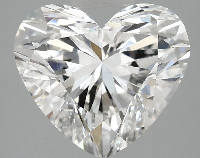 OROLEV Lab Grown Diamond Heart 3.02 Carats - Certification No.714506471