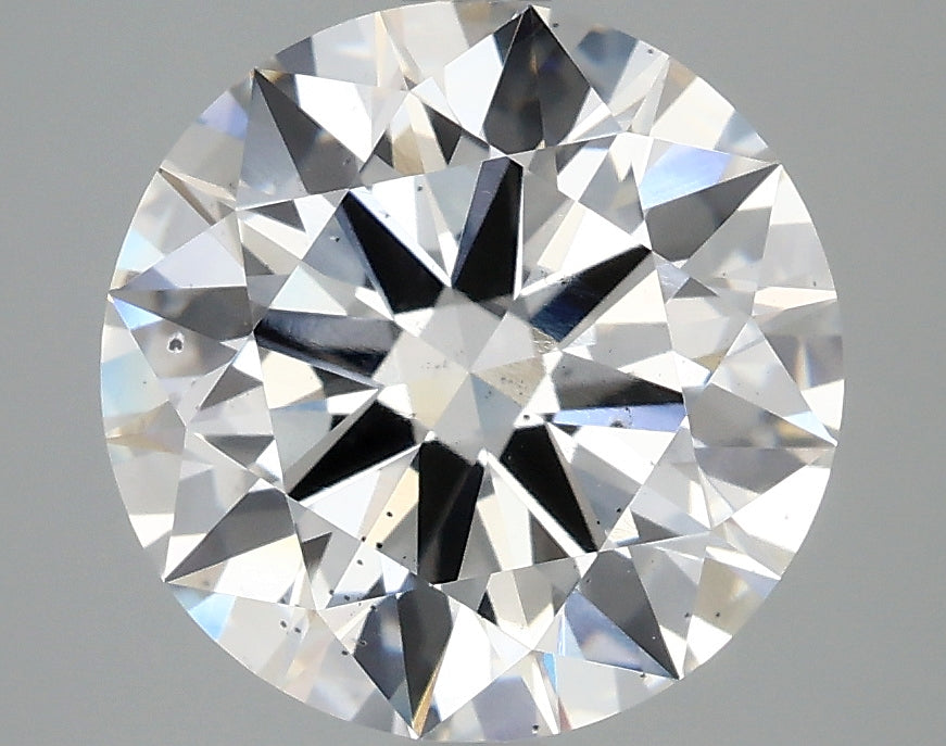 OROLEV Lab Grown Diamond Round Brilliant 3.86 Carats - Certification No.681549356