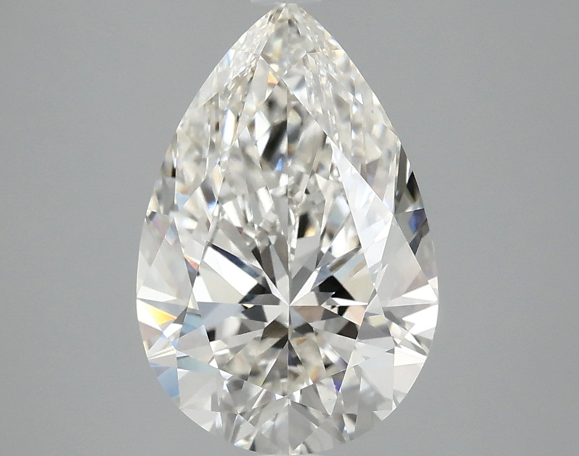 OROLEV Lab Grown Diamond Pear 4.03 Carats - Certification No.799609563