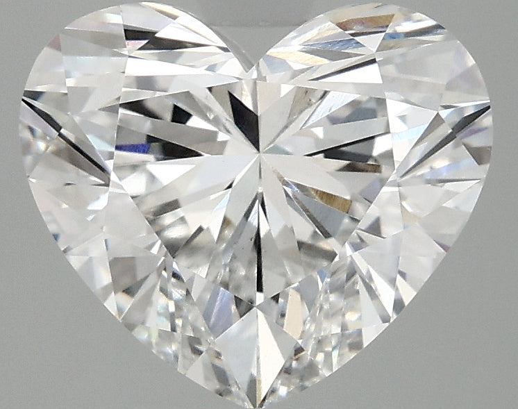 OROLEV Lab Grown Diamond Heart 3.09 Carats - Certification No.715523489
