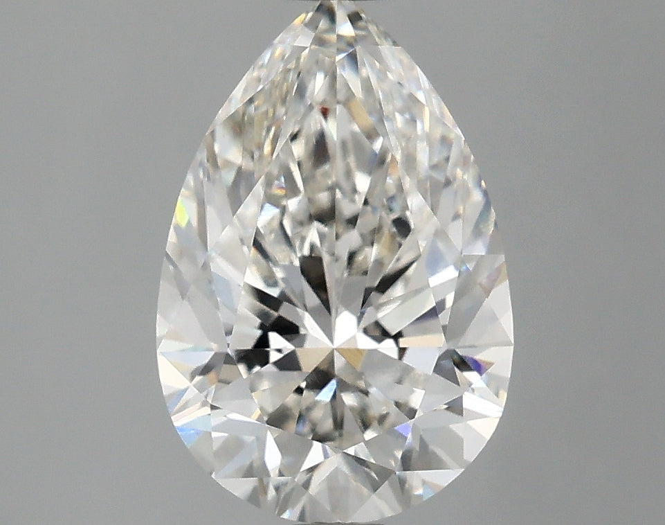 OROLEV Lab Grown Diamond Pear 2.58 Carats - Certification No.772695653