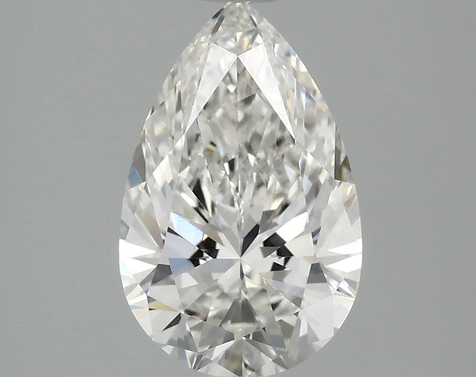 OROLEV Lab Grown Diamond Pear 1.58 Carats - Certification No.797655529