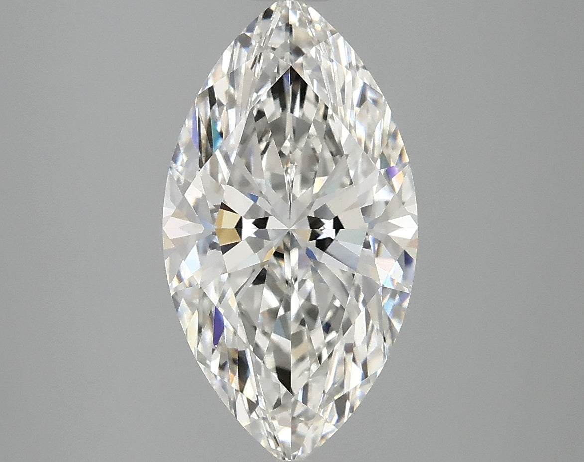 OROLEV Lab Grown Diamond Marquise 3.08 Carats - Certification No.749563653
