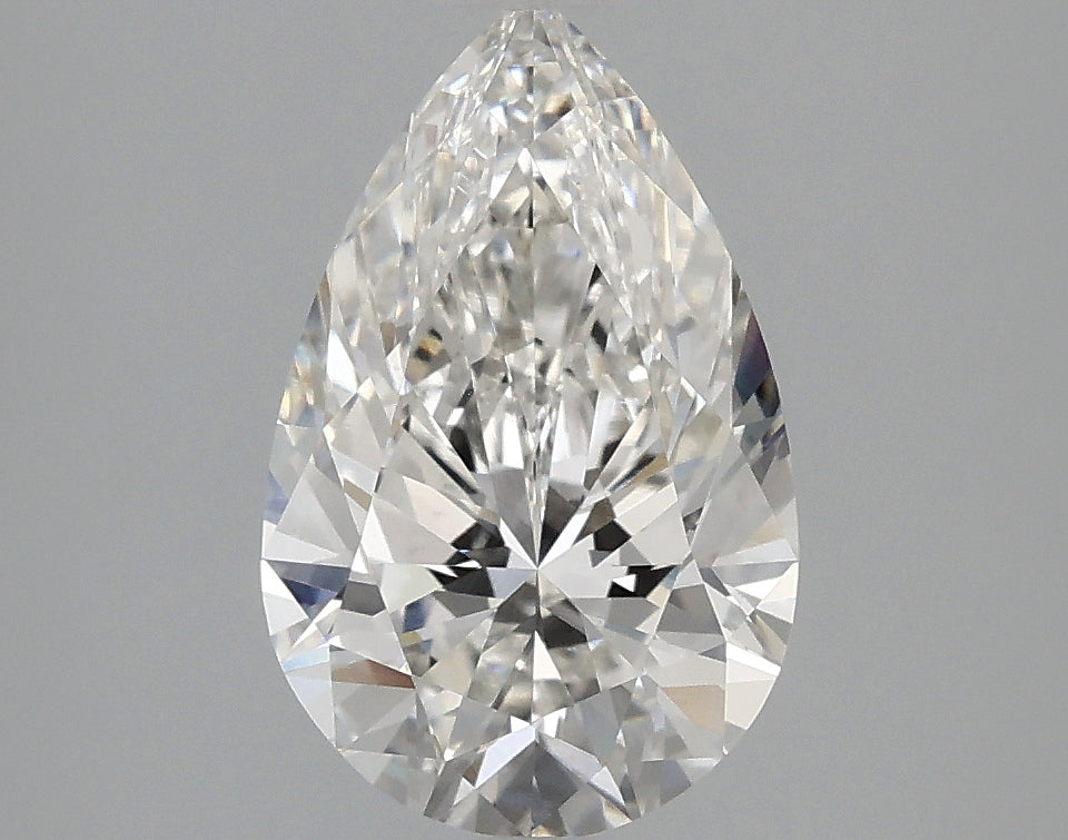 OROLEV Lab Grown Diamond Pear 2.04 Carats - Certification No.797697217