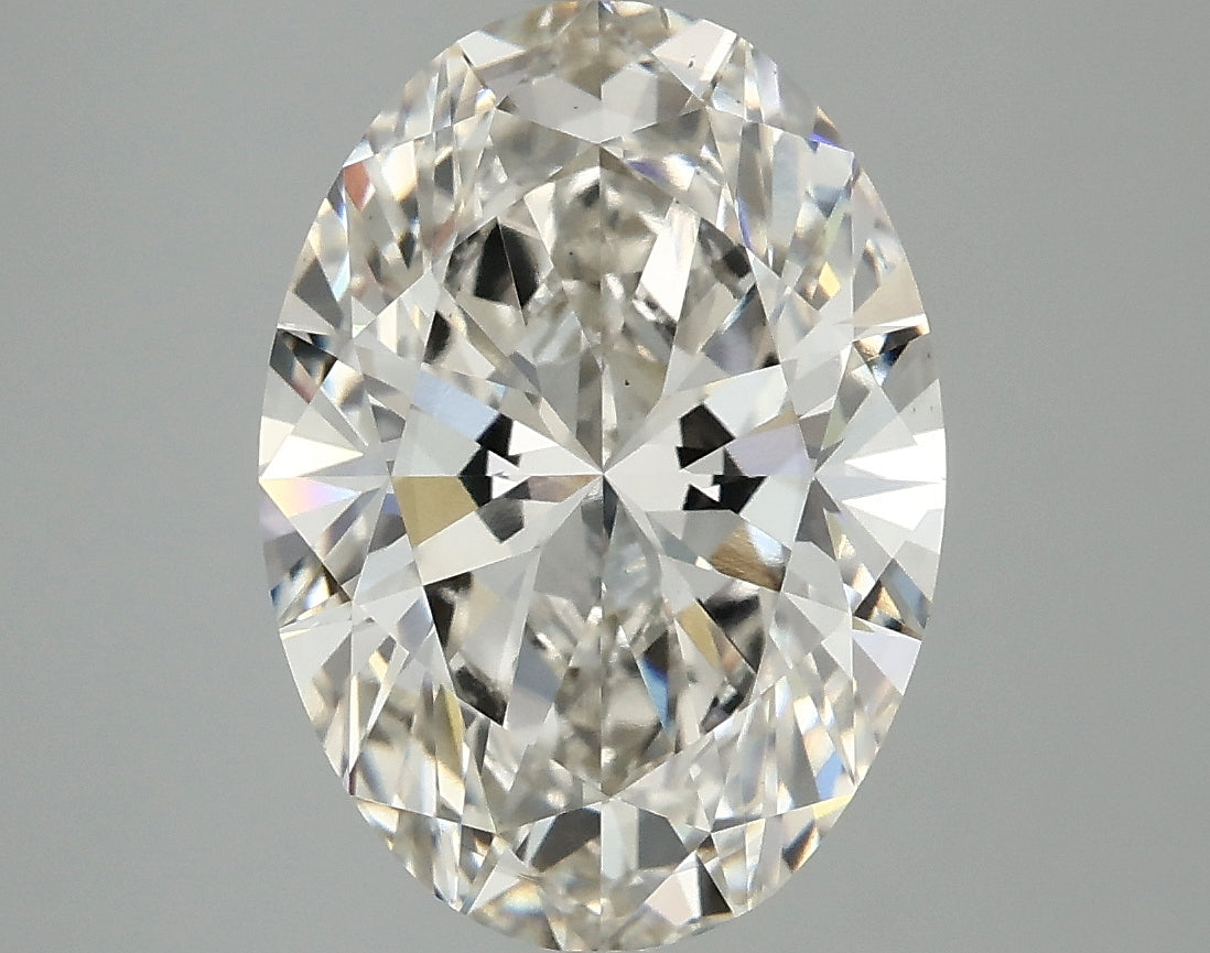 OROLEV Lab Grown Diamond Oval 4.09 Carats - Certification No.797627995