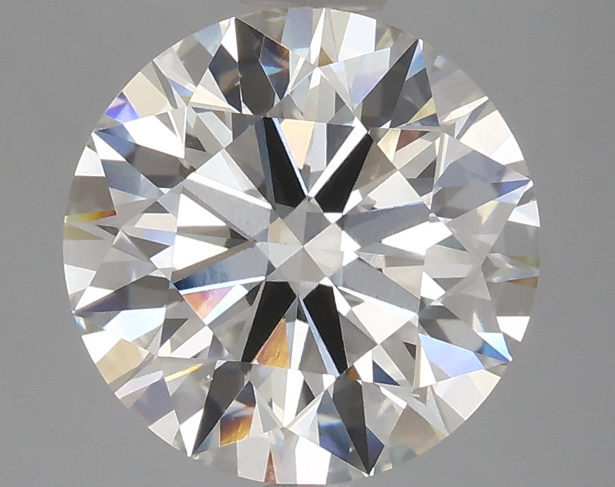 OROLEV Lab Grown Diamond Round Brilliant 3.85 Carats - Certification No.627465196