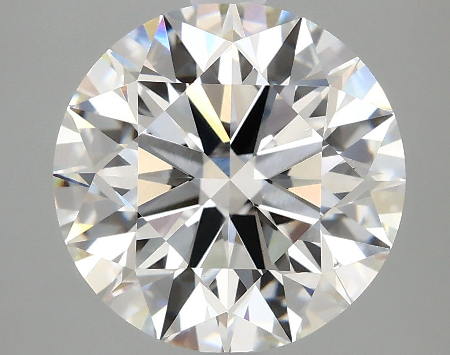 OROLEV Lab Grown Diamond Round Brilliant 3.9 Carats - Certification No.637482124