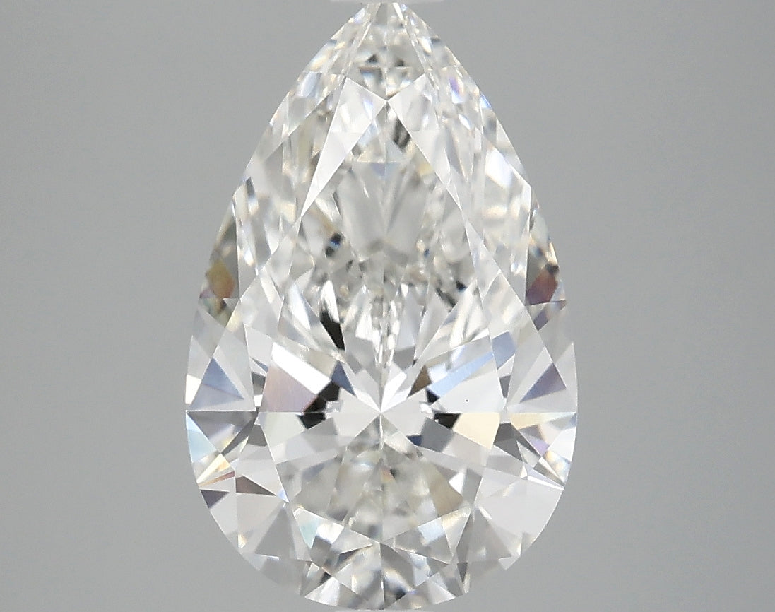 OROLEV Lab Grown Diamond Pear 3.08 Carats - Certification No.750527550