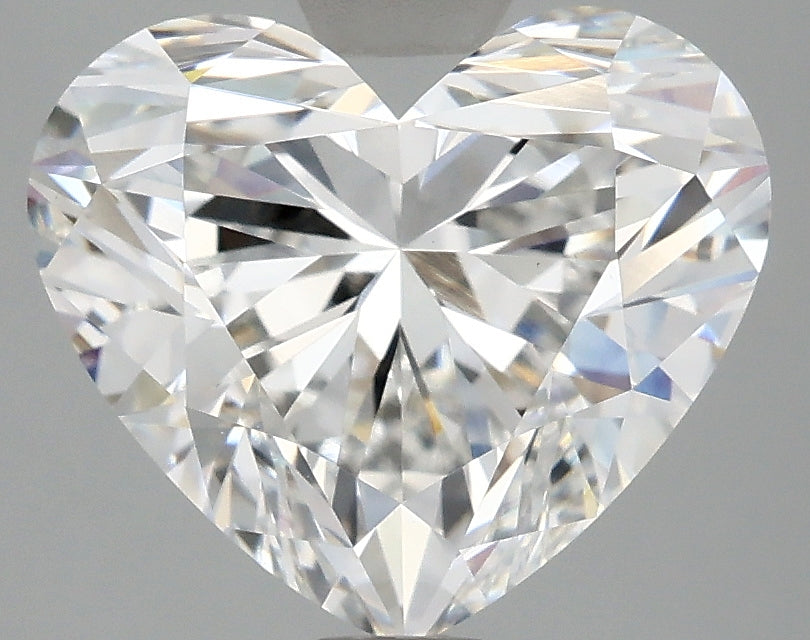 OROLEV Lab Grown Diamond Heart 4.08 Carats - Certification No.712569844