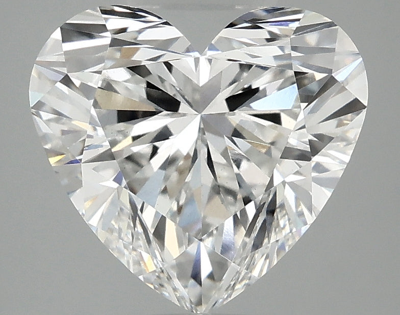 OROLEV Lab Grown Diamond Heart 3.09 Carats - Certification No.713555179