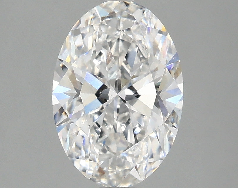 OROLEV Lab Grown Diamond Oval 1.58 Carats - Certification No.757508421