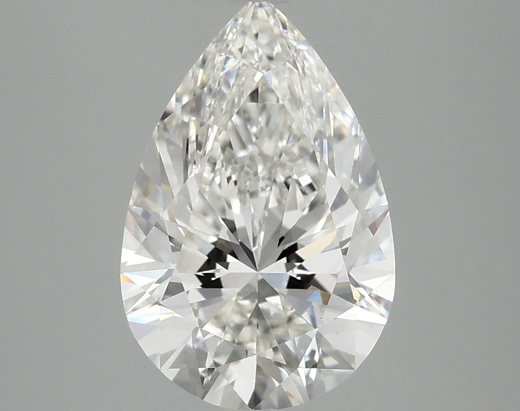 OROLEV Lab Grown Diamond Pear 3.06 Carats - Certification No.761565350