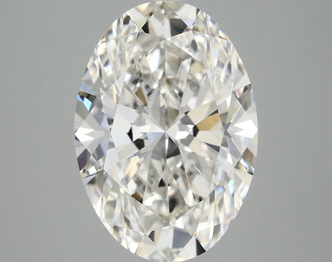 OROLEV Lab Grown Diamond Oval 4.05 Carats - Certification No.784612306