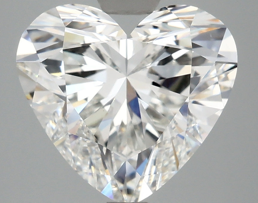 OROLEV Lab Grown Diamond Heart 4.08 Carats - Certification No.715503747