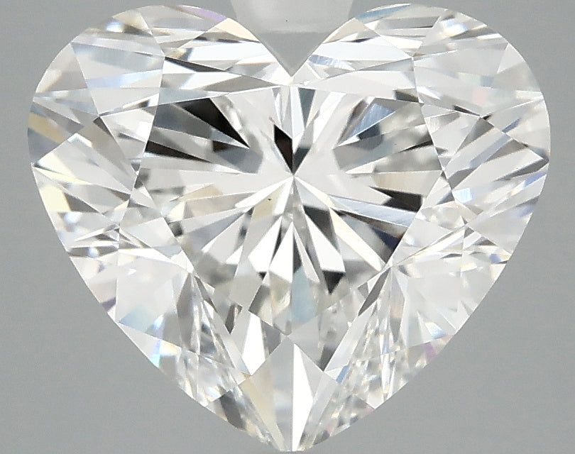 OROLEV Lab Grown Diamond Heart 4.06 Carats - Certification No.715517227