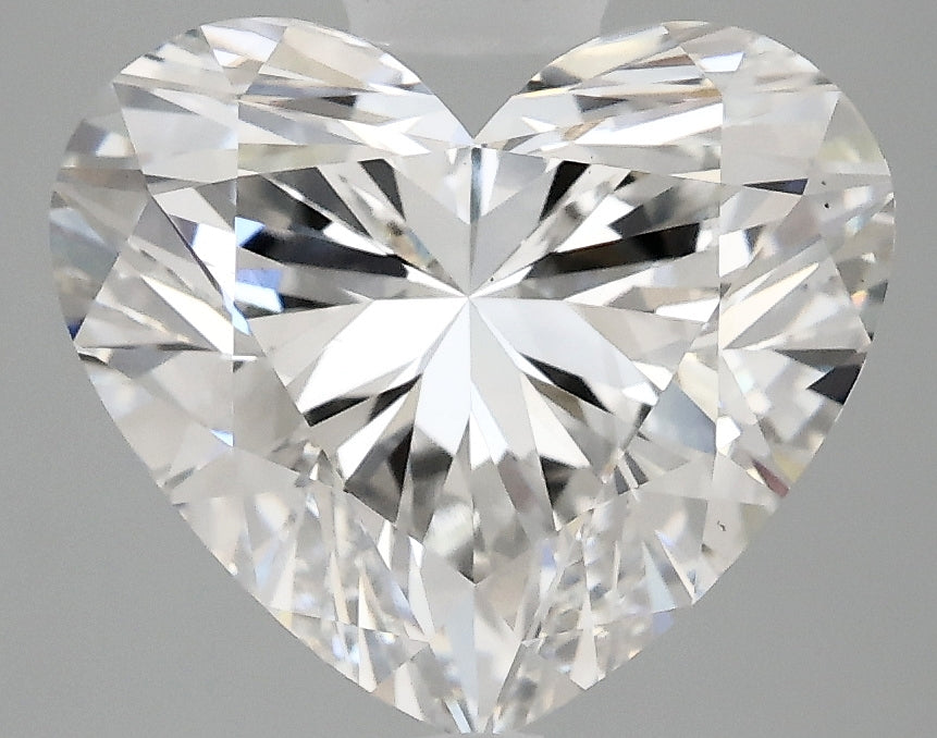 OROLEV Lab Grown Diamond Heart 4.03 Carats - Certification No.719518578