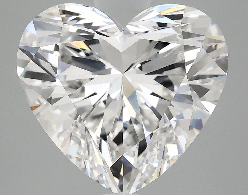 OROLEV Lab Grown Diamond Heart 4.09 Carats - Certification No.715556201
