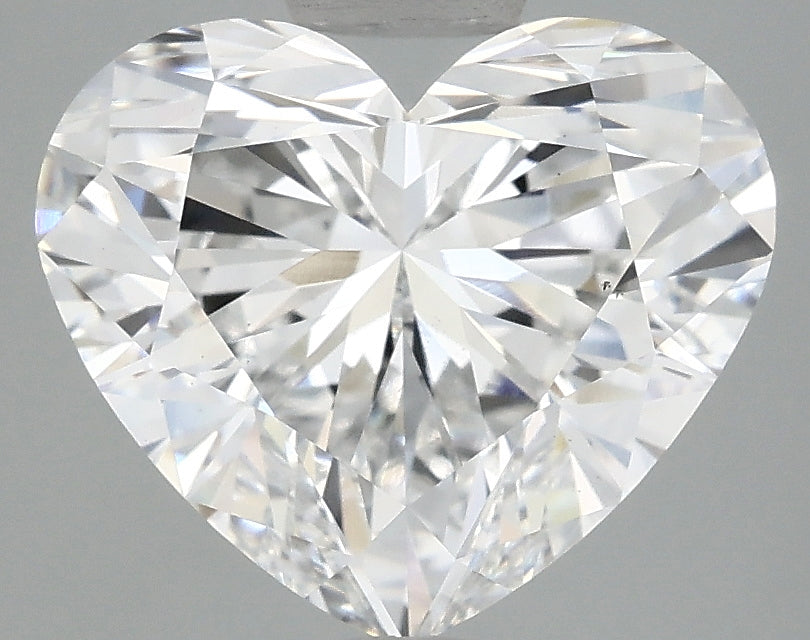OROLEV Lab Grown Diamond Heart 4.05 Carats - Certification No.717542227