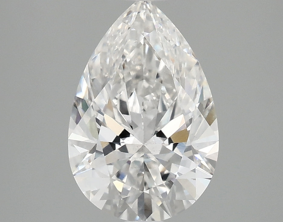 OROLEV Lab Grown Diamond Pear 2.05 Carats - Certification No.772652656