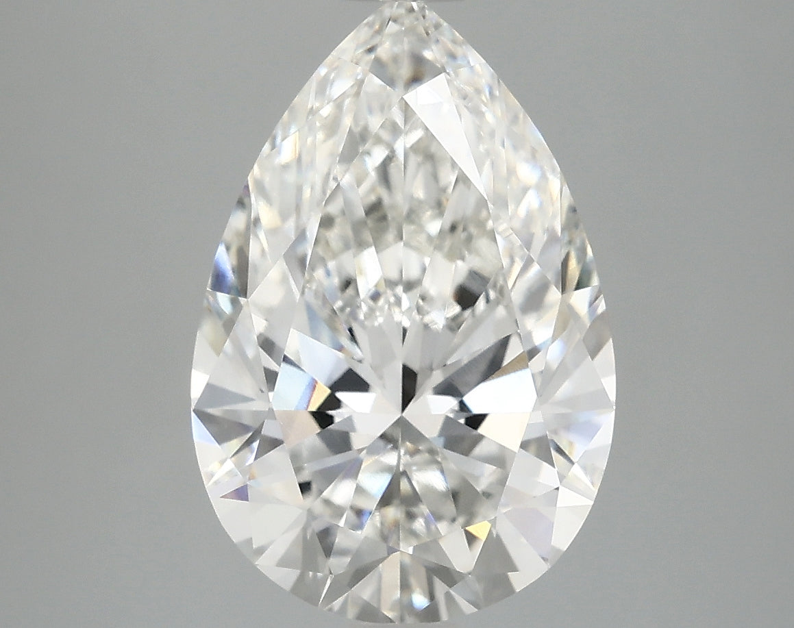 OROLEV Lab Grown Diamond Pear 4.07 Carats - Certification No.728546855