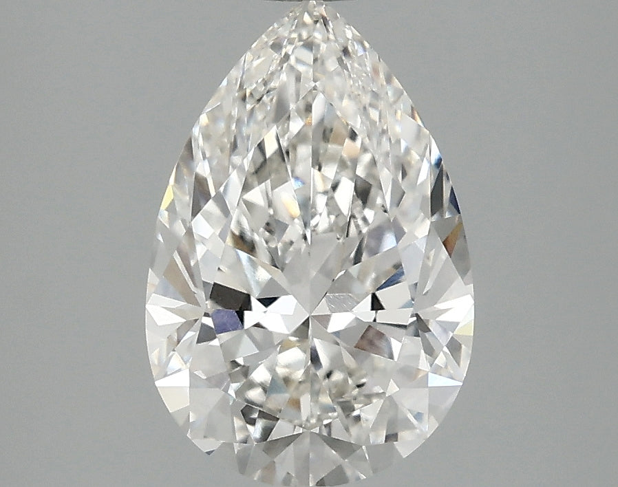 OROLEV Lab Grown Diamond Pear 2.02 Carats - Certification No.758579734