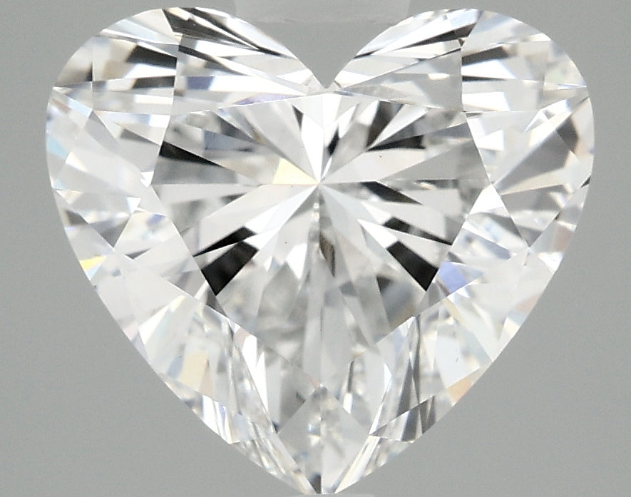 OROLEV Lab Grown Diamond Heart 3.03 Carats - Certification No.706546194