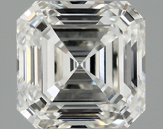 OROLEV Lab Grown Diamond Asscher 2.08 Carats - Certification No.798622749