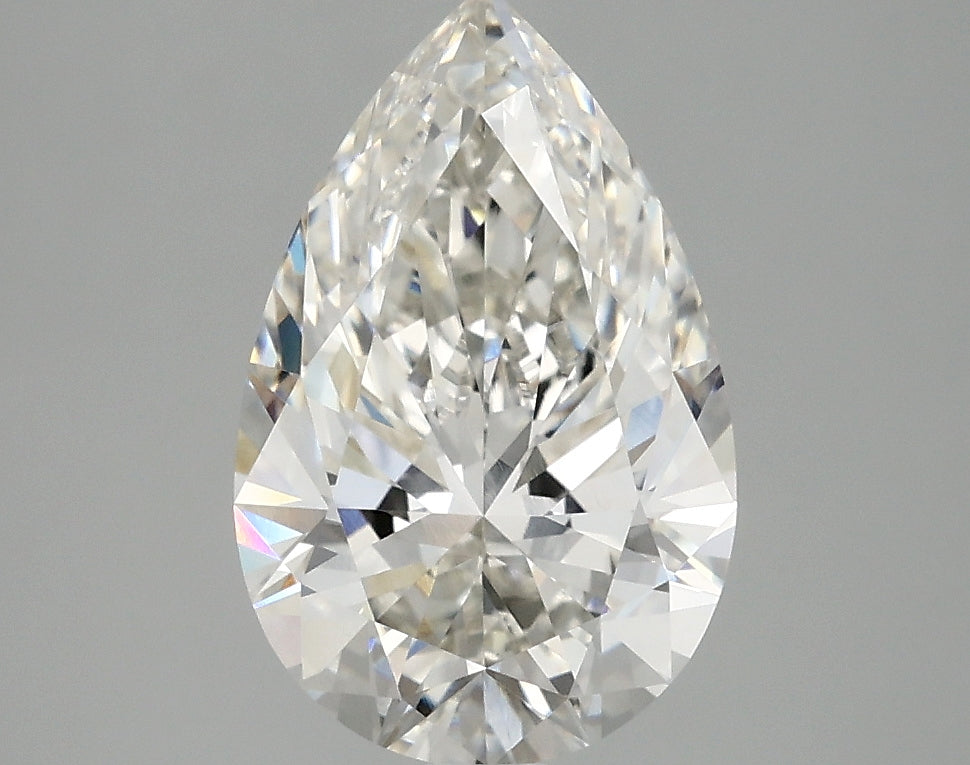 OROLEV Lab Grown Diamond Pear 2.58 Carats - Certification No.771628372