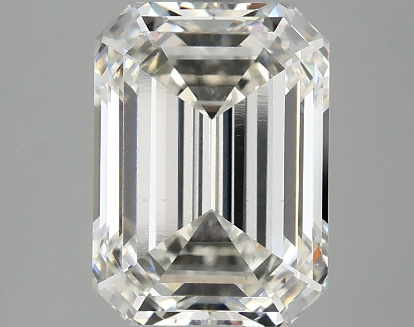 OROLEV Lab Grown Diamond Emerald 3.07 Carats - Certification No.757505235