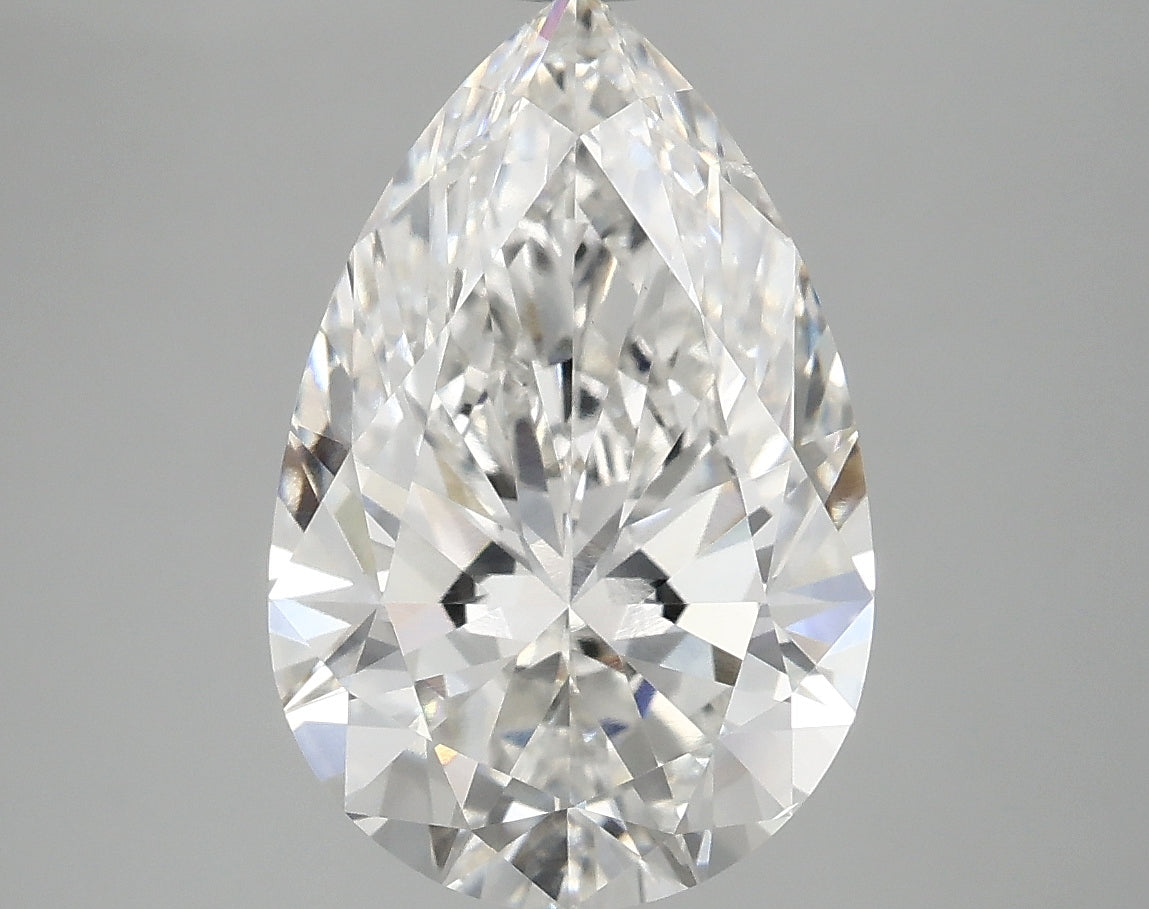 OROLEV Lab Grown Diamond Pear 4.01 Carats - Certification No.766667178