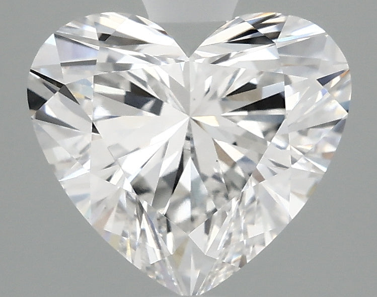 OROLEV Lab Grown Diamond Heart 2.57 Carats - Certification No.717591537