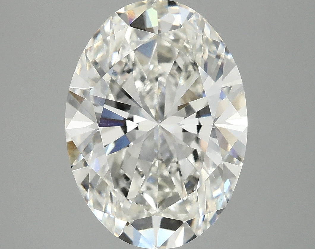 OROLEV Lab Grown Diamond Oval 4 Carats - Certification No.798617471