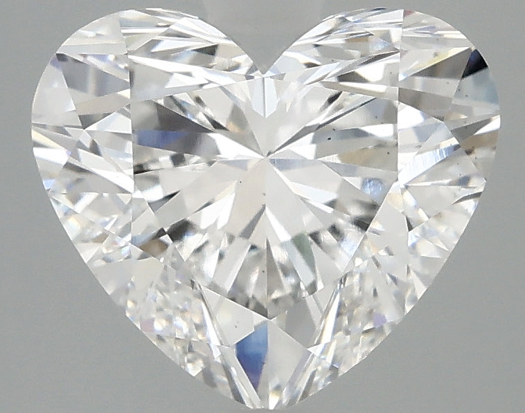 OROLEV Lab Grown Diamond Heart 3.07 Carats - Certification No.701510135