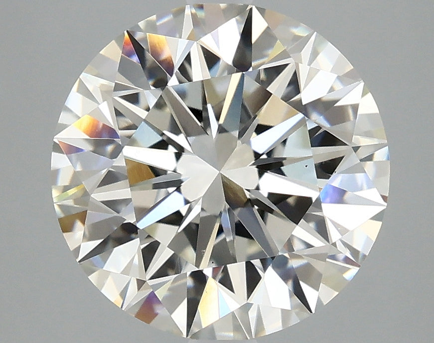 OROLEV Lab Grown Diamond Round Brilliant 4.08 Carats - Certification No.628481370