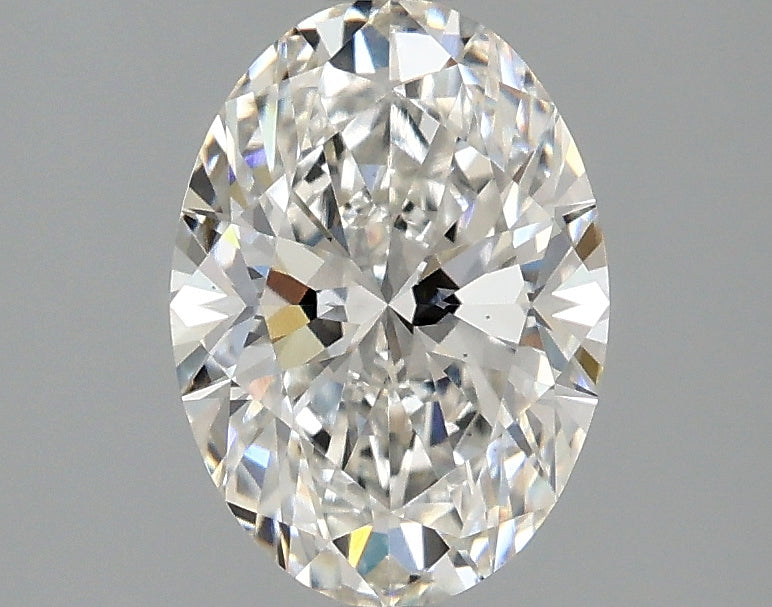 OROLEV Lab Grown Diamond Oval 1.57 Carats - Certification No.753510866
