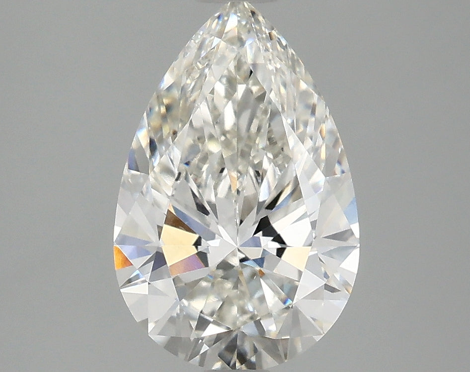 OROLEV Lab Grown Diamond Pear 2 Carats - Certification No.758570457