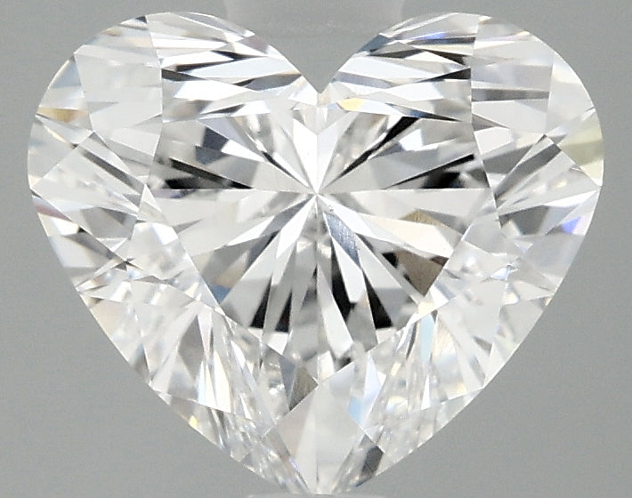 OROLEV Lab Grown Diamond Heart 2.54 Carats - Certification No.719510053