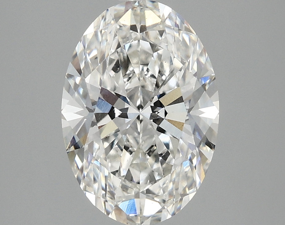 OROLEV Lab Grown Diamond Oval 2.56 Carats - Certification No.762531293