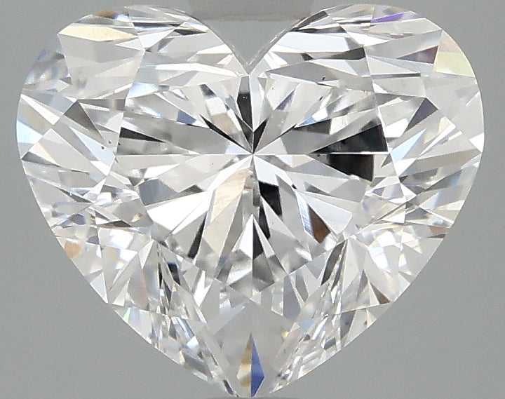 OROLEV Lab Grown Diamond Heart 3.03 Carats - Certification No.715516440