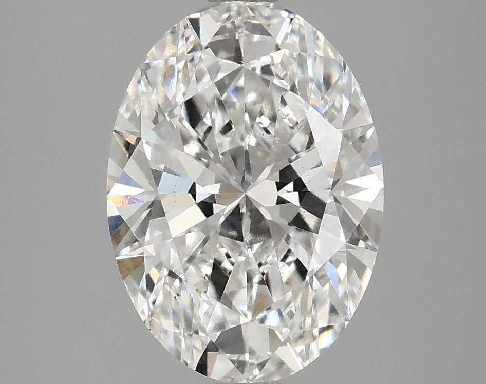 OROLEV Lab Grown Diamond Oval 2.53 Carats - Certification No.762517713