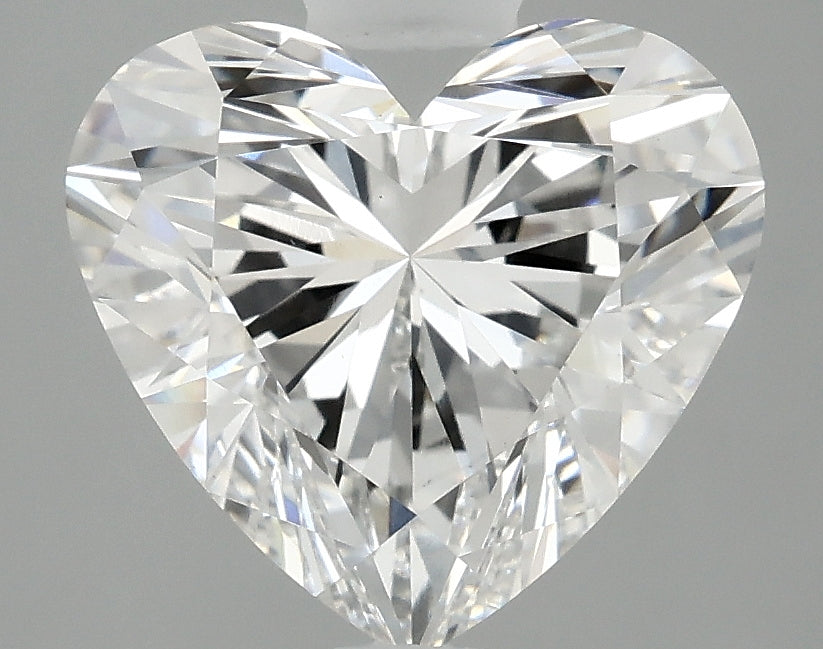 OROLEV Lab Grown Diamond Heart 3.1 Carats - Certification No.713514992