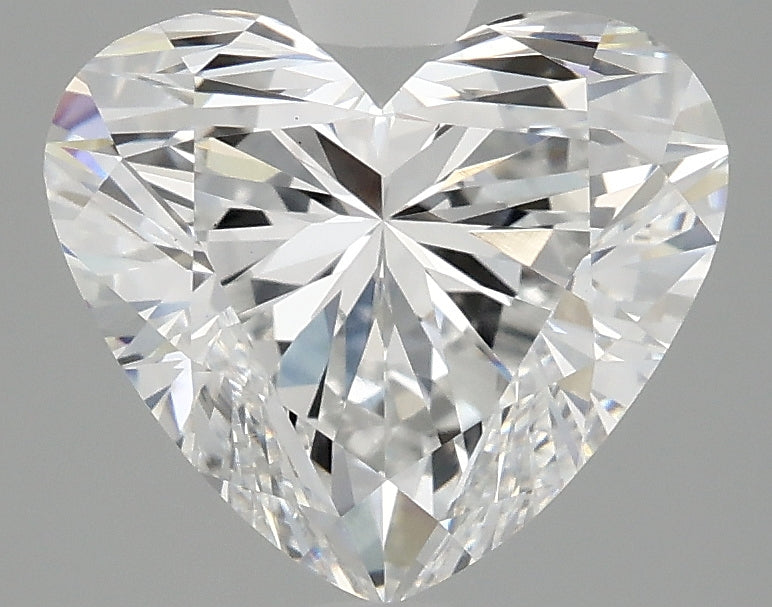OROLEV Lab Grown Diamond Heart 3.1 Carats - Certification No.697503542