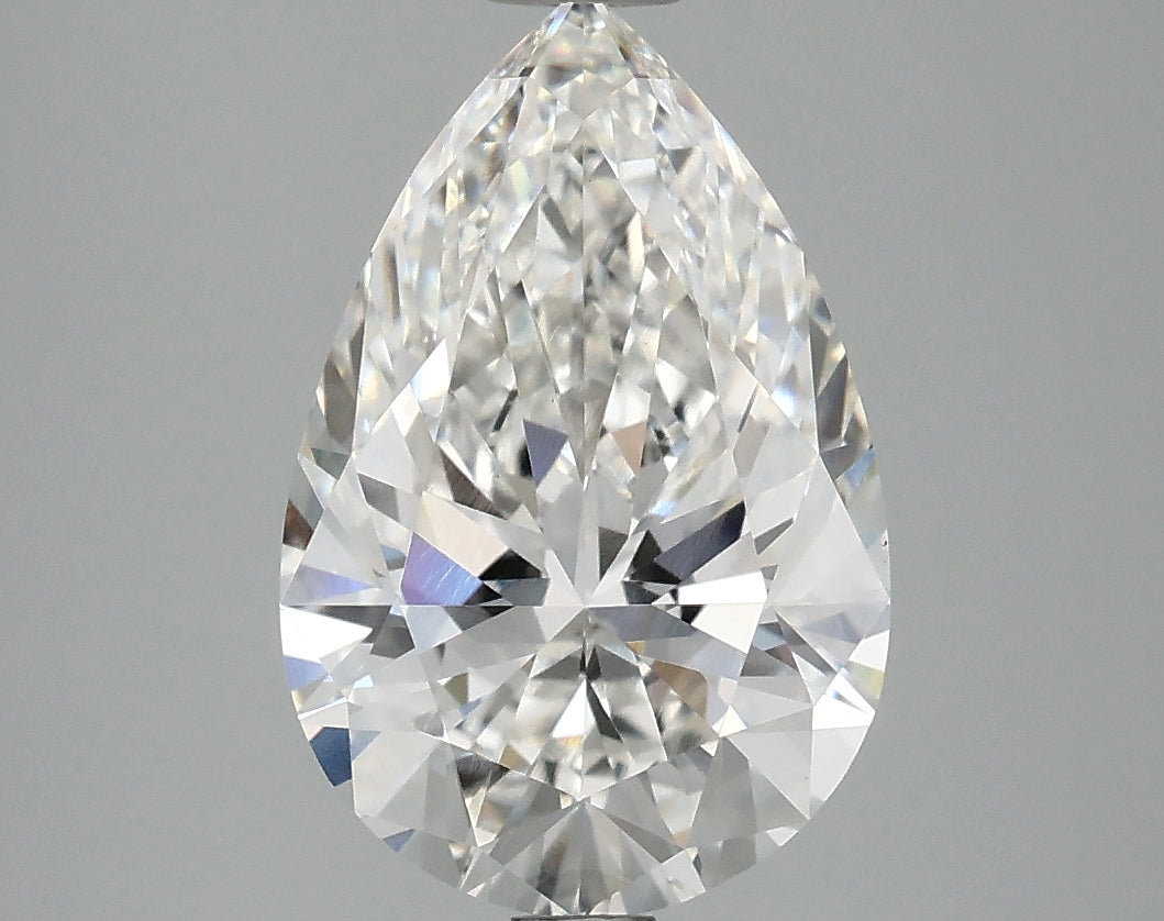 OROLEV Lab Grown Diamond Pear 3.08 Carats - Certification No.749505710