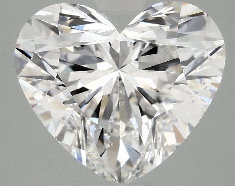 OROLEV Lab Grown Diamond Heart 3.09 Carats - Certification No.704504901