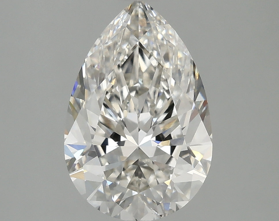 OROLEV Lab Grown Diamond Pear 2.59 Carats - Certification No.777635699